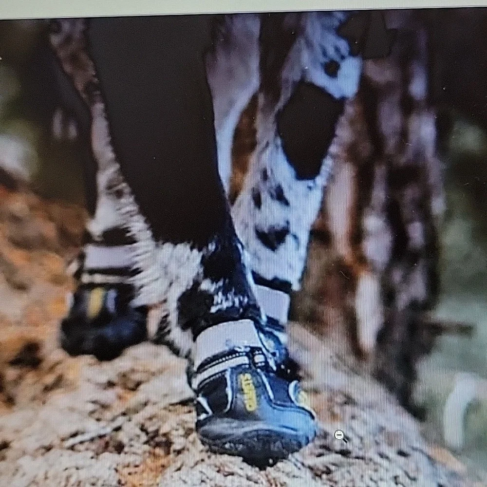 QUMY dog shoes boots paw protectors Pack of 4 waterproof anti slip Black…New